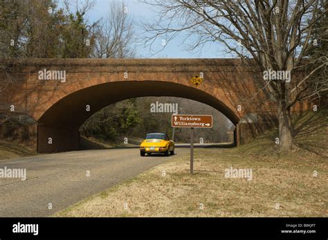 Colonial Parkway in Williamsburg, Virginia Stock Photo - Alamy