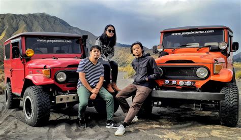 HARGA SEWA JEEP BROMO DARI PINTU MASUK BROMO - 2024