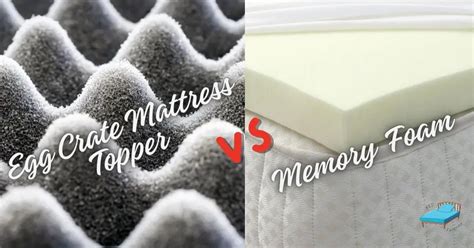 Egg Crate Mattress Topper Vs Memory Foam-Choose The Best