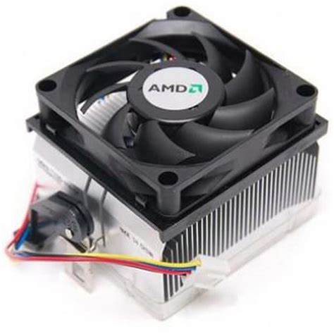 Used AMD Heatsink / Fan Assembly For AMD CPU Processor Sockets AM2, AM2 ...