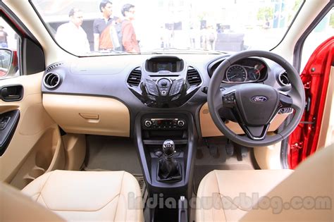 Ford Figo Aspire interior from unveiling