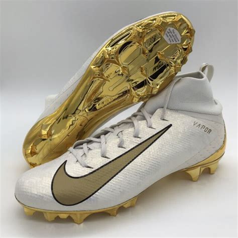 RARE Nike Vapor Untouchable Pro 3 Gold Premium Football Cleats AQ0634-007 SZ 14 | eBay