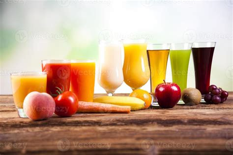 Fruits, vegetables, fruit juices, vegetable juices, healthy food 727668 ...