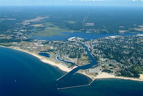 Counties » Manistee » Manistee Harbor #2 W-E | Anderson Aerial Photography