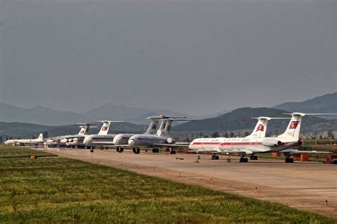 Air Koryo fleet on the tarmac