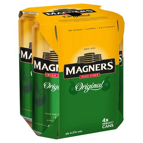 Magners Irish Cider Original 4x 568ml | Cider | Iceland Foods