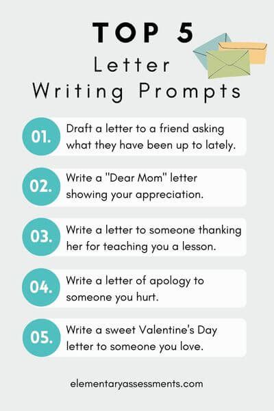 51 Letter Writing Prompts: Fun Ideas to Write About