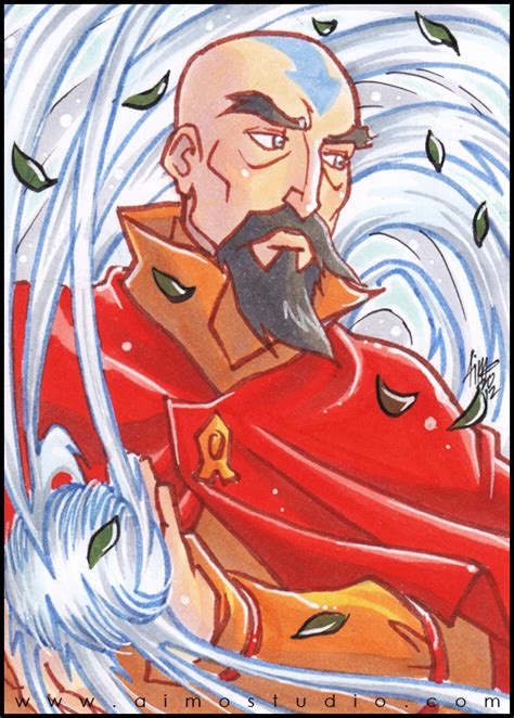 Airbending Tenzin by aimo on DeviantArt