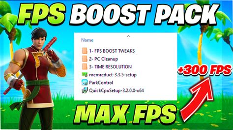 Best Fortnite FPS Boost Pack! 🔧(Registry Tweaks, High Ram Usage Fix ...