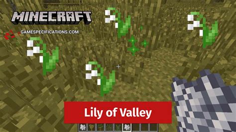 Lily Of The Valley Minecraft Uses And Locations - Game Specifications