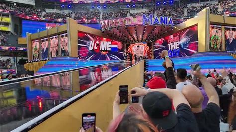 John Cena Wrestlemania Entrance #wwe #wrestlemania #johncena # ...