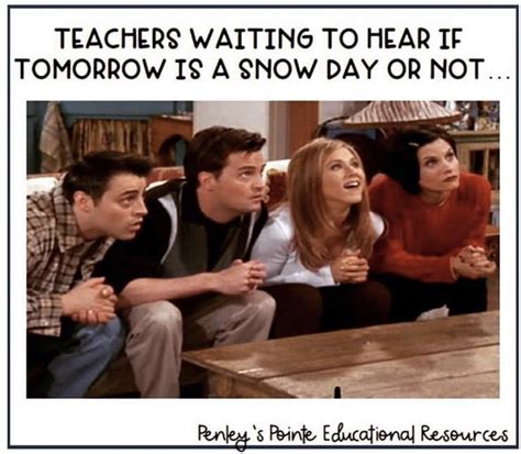 14 Snow Day Memes Proving Teachers' Relationship with Winter