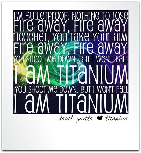 David Guetta – Titanium Lyrics | Genius Lyrics