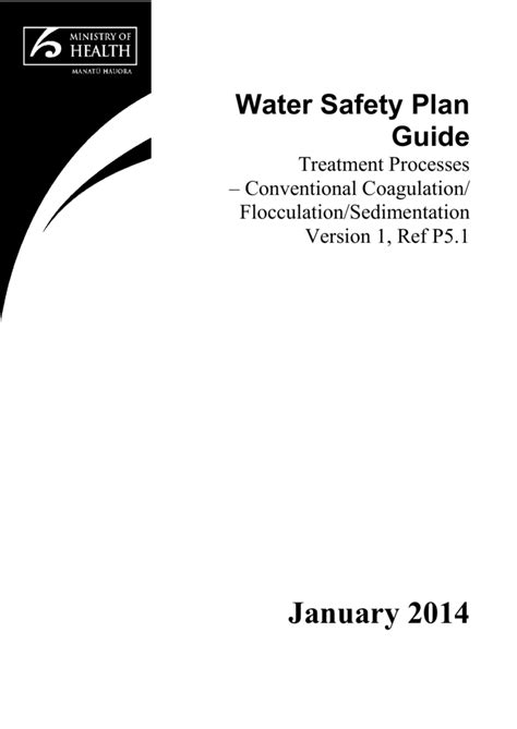 Conventional Coagulation/Flocculation/Sedimentation