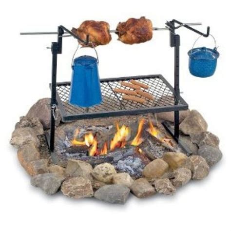 fire pit & camp cooking set | Campfire cooking, Outdoor camping kitchen, Outdoor cooking utensils