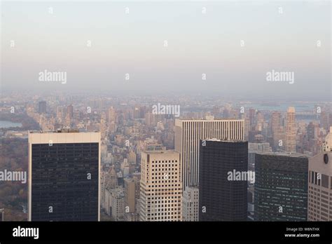 New York City - View from The Top of the Rock Stock Photo - Alamy