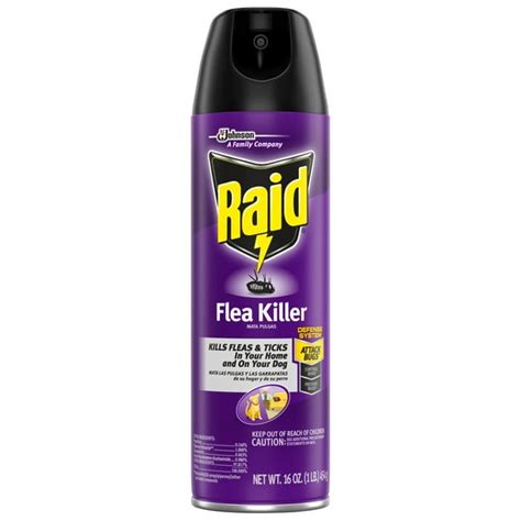 Raid Flea Killer, 16 OZ (Pack - 6) - Walmart.com - Walmart.com