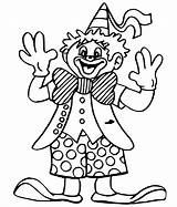 Printable Clown Coloring Pages sketch template
