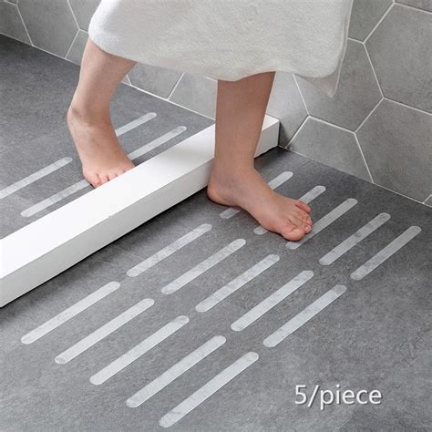 2021 Transparent Bathroom Anti Skid Mat Slips Staircase Steps Belts ...