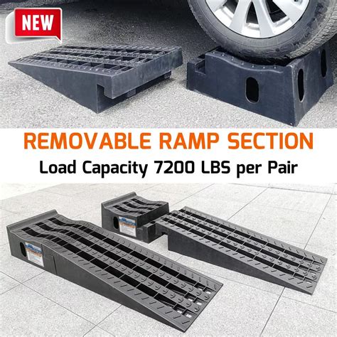 Car Ramps for Oil Change: Upgrade Your DIY Garage with Heavy Duty Low ...