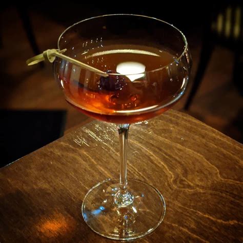 Cognac Manhattan Cocktail Recipe | Cheers Mr. Forbes