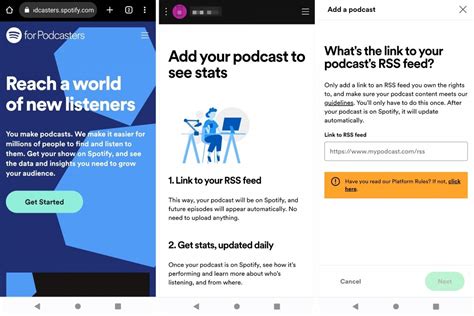 How to upload a podcast to Spotify