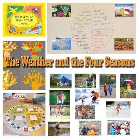 The Weather and the Four Seasons Books and Activities | KidsSoup