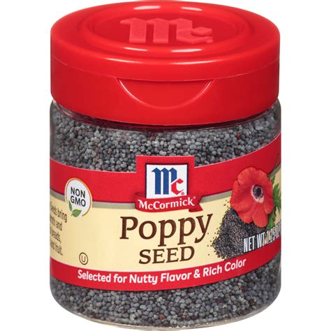 McCormick Poppy Seed, 1.25 oz - Walmart.com