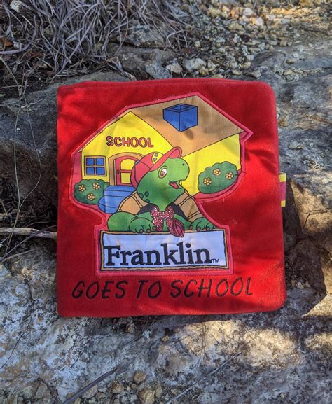 Vintage Franklin Goes to School Clothe Children's Book | Etsy