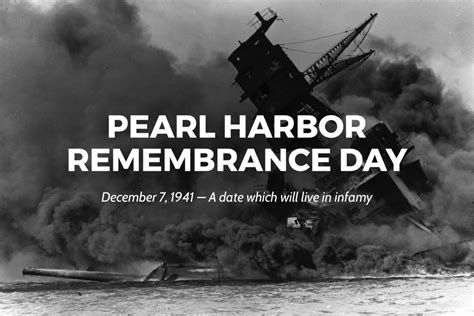 Pearl Harbor Remembrance Day - Jed Davis