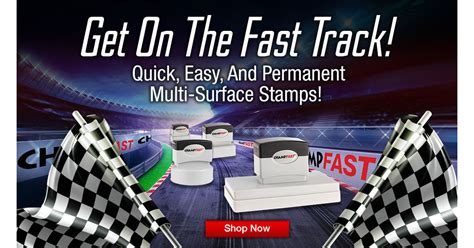 New Rubber Stamp Champ Exclusive: ChampFast™ Quick-Dry Stamps