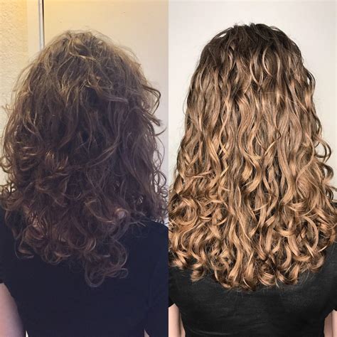 Before and after a Ouidad cut! : r/curlyhair