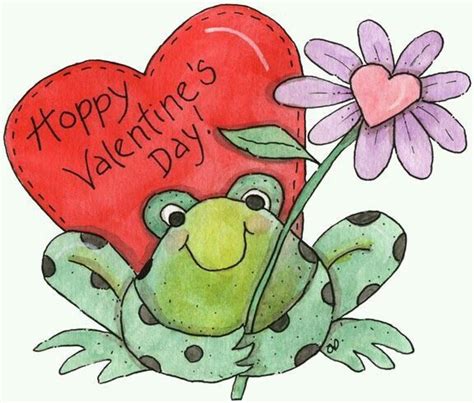 Valentine's Frog | Valentine frog, Happy valentines day photos, Happy ...