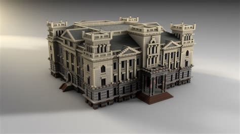 Minecraft City Hall Design - Design Talk