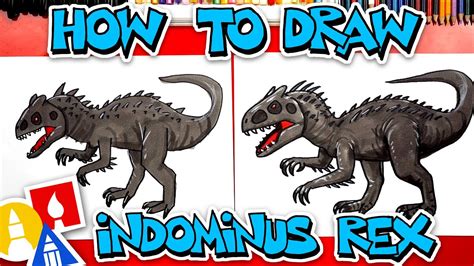 How To Draw Indominus Rex From Jurassic Park - Blog - Lienket.vn