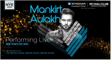 Mankirt Aulakh Live @Mohali Club, Chandigarh | NYE 2023