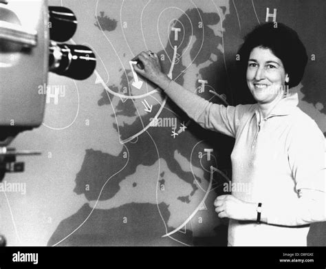 Television meteorologist Black and White Stock Photos & Images - Alamy