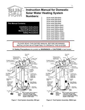 Rheem Power Vent Water Heater Installation Instructions - memofinders