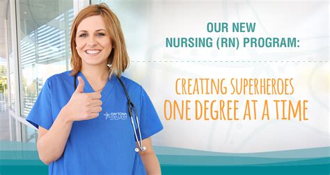 Our New Nursing (RN) Program: Creating Superheroes One Degree at a Time - Welcome to Daytona ...