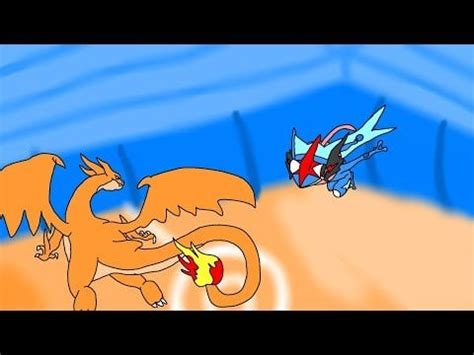 Charizard vs Greninja animation : r/pokemonanime