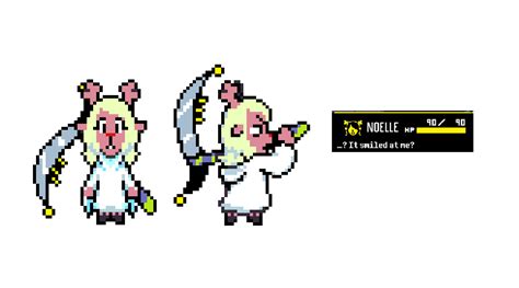 Part 95 of ''Equipping sprites'': Noelle with the Devilsknife! (First requested by u/Disastrous ...