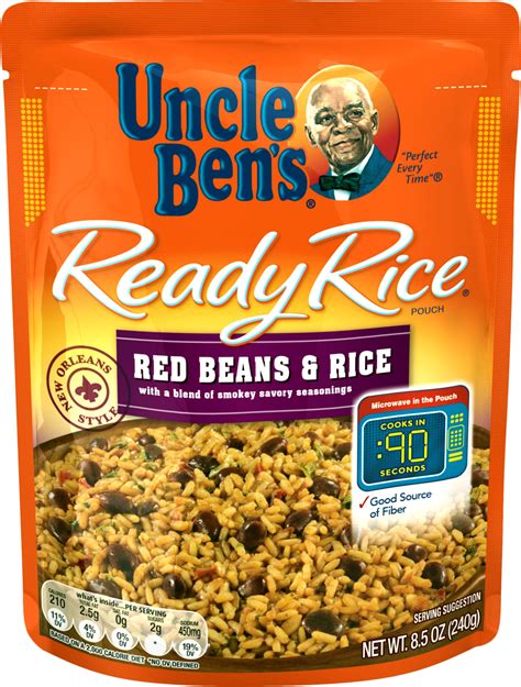 UNCLE BEN'S Ready Rice: Red Beans & Rice, 8.5oz - Walmart.com