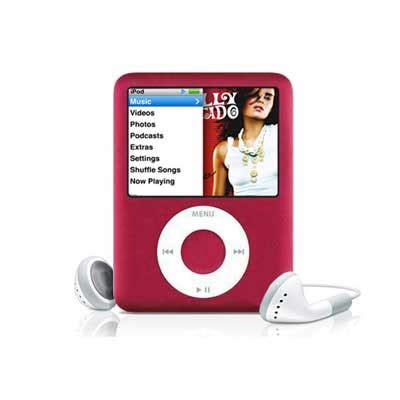 3rd Generation 8GB Apple iPod Nano Red 1 Year CPS Warranty! – The ...