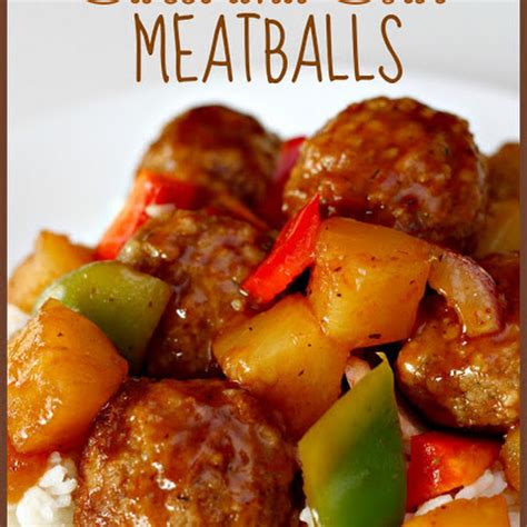 10 Best Sweet And Sour Meatballs With Pineapple Chunks Recipes | Yummly