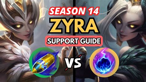 What's BETTER for Zyra Support? First Strike or Arcane Comet? | League of Legends Guide - YouTube