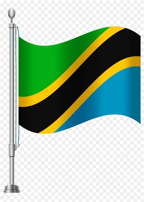 Tanzania Flag Png Clipart , Png Download - Dominican Republic Flag Png ...