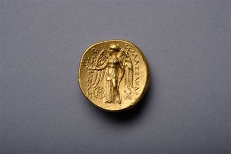 Ancient Greek Gold Coin of King Alexander the Great, 323 BC at 1stdibs