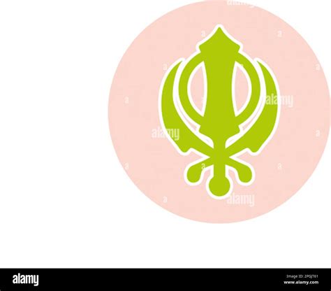 Khanda - Sikh symbol Stock Photo - Alamy