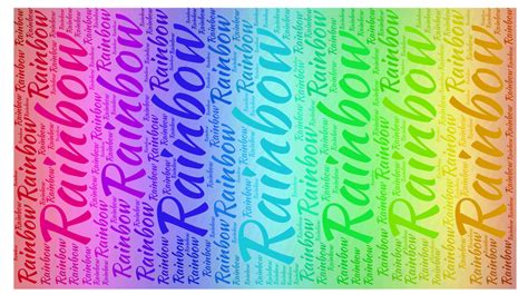 Word art created using WordArt.com | Rainbow, Rainbow words, Word cloud art