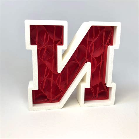 University of Nebraska logo by Dany Sánchez | Download free STL model ...